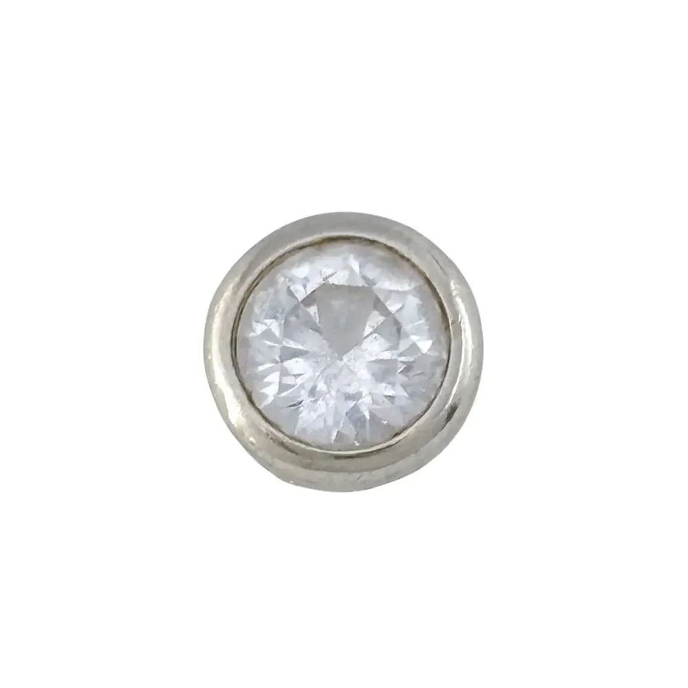 Vintage Sterling Silver 925 Topaz Pendant